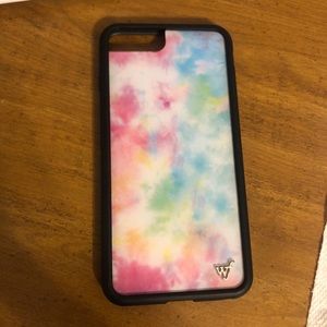 tie dye wildflower case